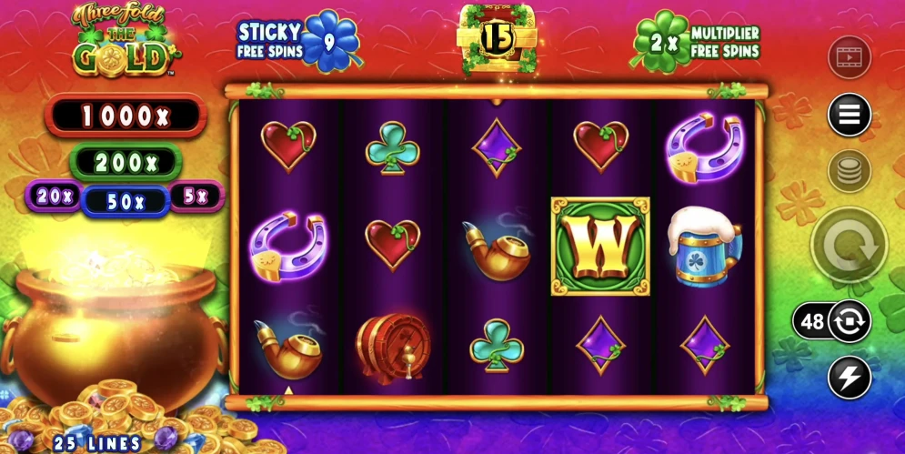 Threefold the Gold